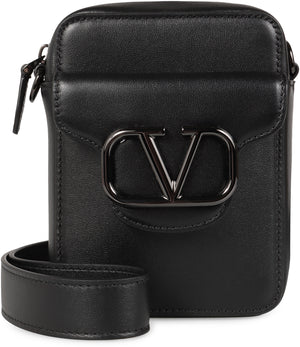 Valentino Garavani - Borsa messenger Locò con logo-1